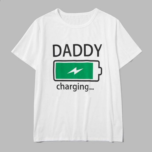 A white t-shirt with a green logo on it Description automatically generated with medium confidence