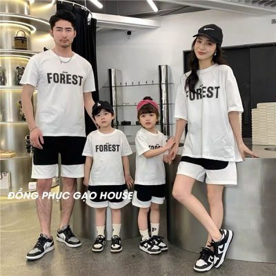 may áo đồng phục gia đình