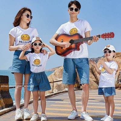 Áo thun màu trắng mix cùng quần short luôn mang đến vẻ ngoài trẻ trung, năng động cho người mặc