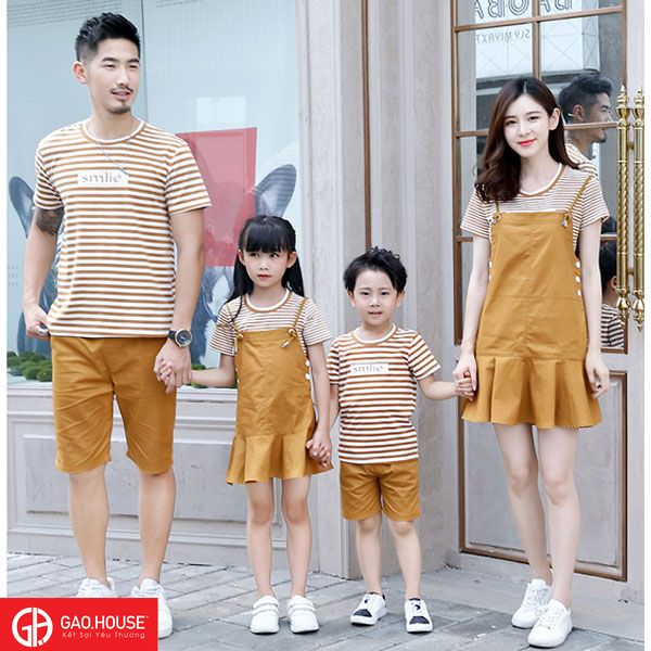 Áo váy đồng phục - xu hướng thời trang mới được rất nhiều gia đình yêu thích