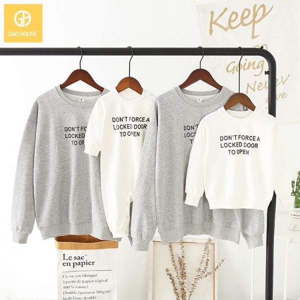 Áo gia đình mùa đông Gạo House DMD046