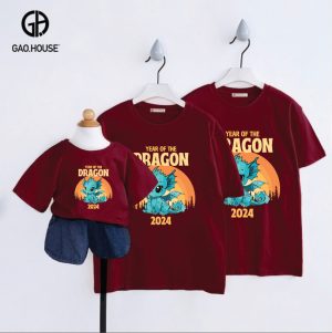 Quần áo Tết in hình ý nghĩa mừng xuân Giáp Thìn