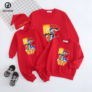 Áo gia đình Tết Gạo House DPG196049