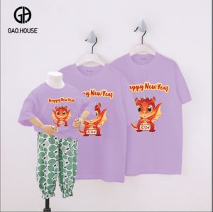 Đồng phục gia đình Tết Giáp Thìn