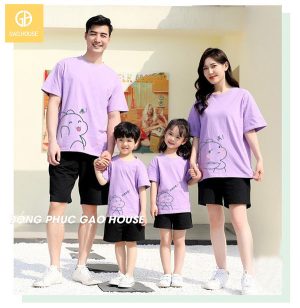 áo gia đình mùa hè gạo house dpg1910051