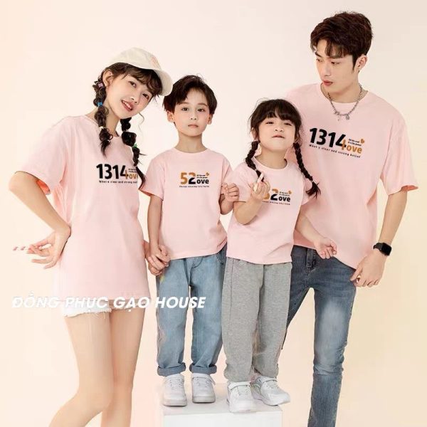 Áo gia đình mùa hè Gạo House DPG1910068