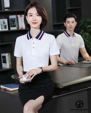 Áo đồng phục công ty đẹp