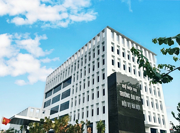 Khuôn viên trường Đại học Nội vụ Hà Nội