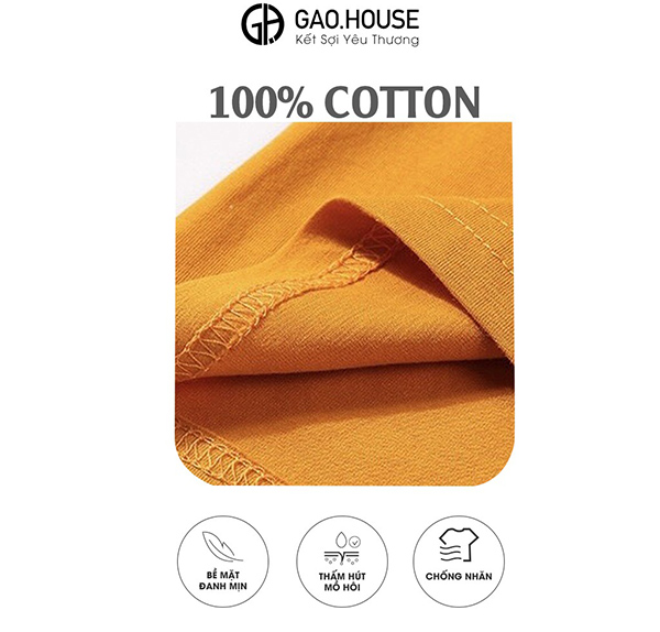 Vải thun cotton 100%