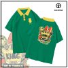 Áo lớp T shirt màu xanh lá với slogan đẹp, độc, chất