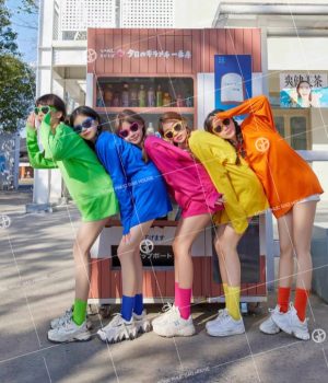 Áo nhóm sweater nỉ bông 7 màu đẹp độc chất