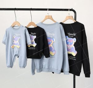 Áo sweater đồng phục gia đình mùa đông