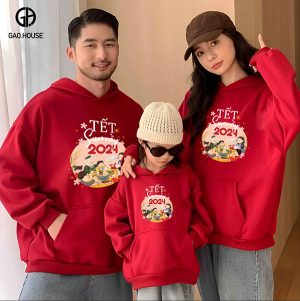 Áo gia đình Xuân yêu thương - Tết đong đầy