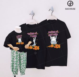 Áo đồng phục gia đình tết