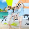 Set quần áo gia đình đi biển thiết kế thời trang hot Gạo House