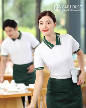 Mẫu áo đồng phục nhà hàng xu hướng và chuyên nghiệp