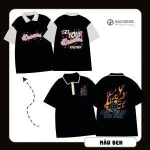 Áo lớp màu đen hottrend