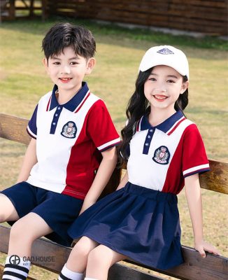 Áo đồng phục polo line sắc cá tính DMN09
