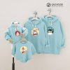 Áo hoodie gia đình Noel Cute