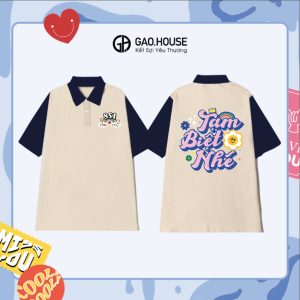 Áo Lớp Tạm Biệt Nhé Tone Kem