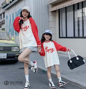Đồng phục gia đình mùa đông Spring