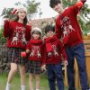 Đồng phục gia đình mùa đông sweater