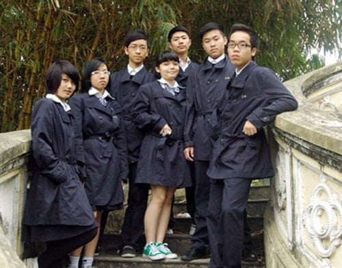 Mẫu áo khoác đồng phục sinh viên trường Chu Văn An