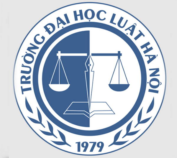 Logo trường Đại học Luật Hà Nội