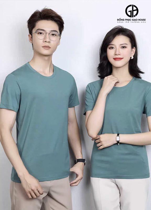 Đồng phục doanh nghiệp cổ tròn