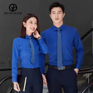 Áo sơ mi đồng phục văn phòng chuyên nghiệp