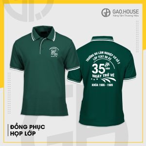 Đồng phục họp lớp màu xanh