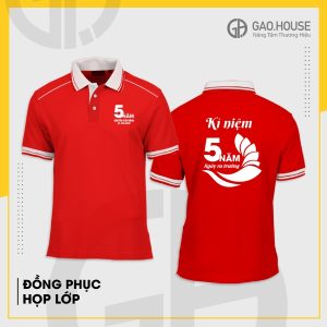 Áo đồng phục họp lớp kỷ niệm 50 năm ra trường