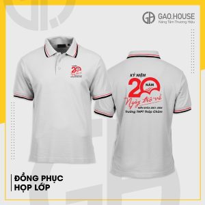 Áo đồng phục họp lớp thiết kế đẹp