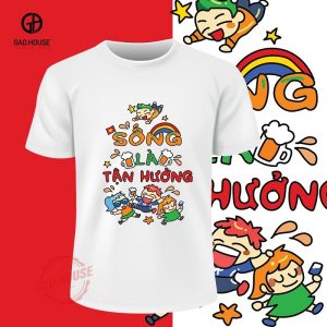 Áo nhóm "Sống là Tận hưởng"