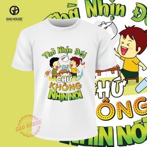 Áo đồng phục nhóm in Slogan Độc, Hài