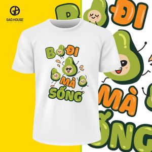 Áo đồng phục nhóm "Bơ Đi Mà Sống"