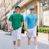 Áo nhóm đa sắc màu vải cotton 100% + kèm mũ