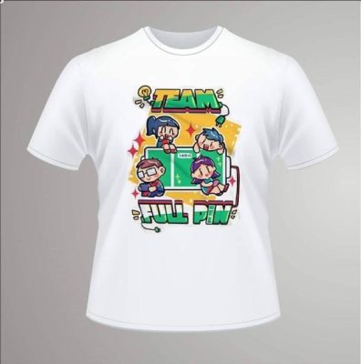 Áo nhóm Team Full Pin cực chất