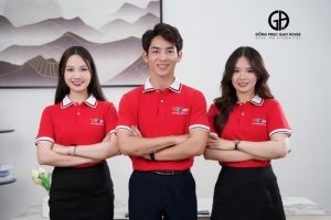 Đồng phục doanh nghiệp màu đỏ