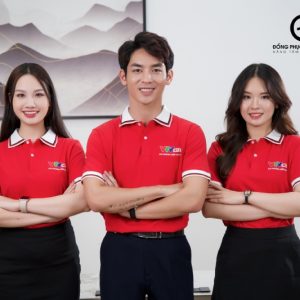 Đồng phục doanh nghiệp màu đỏ