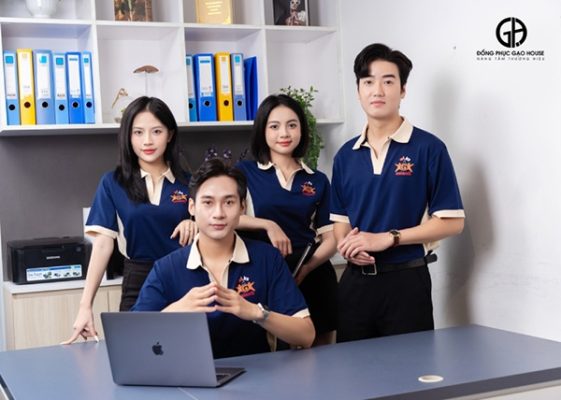 Mẫu áo polo đồng phục công ty
