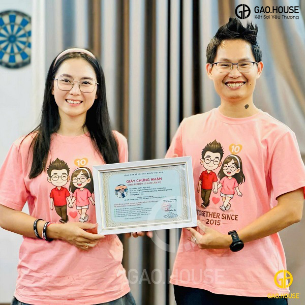 Áo đôi gia đình tại Hòa Bình