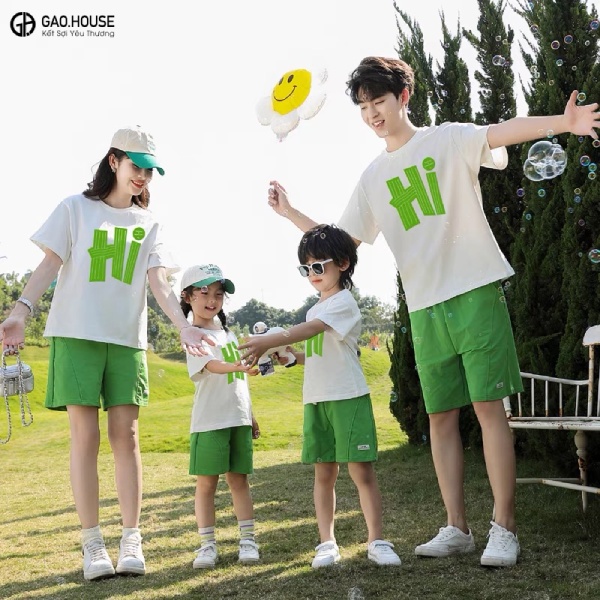 Áo đồng phục gia đình An Giang đẹp