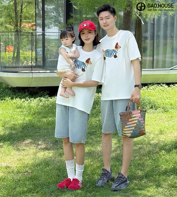 Áo đồng phục gia đình Long An 