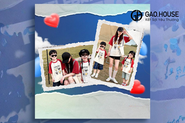 Áo gia đình Cà Mau đẹp