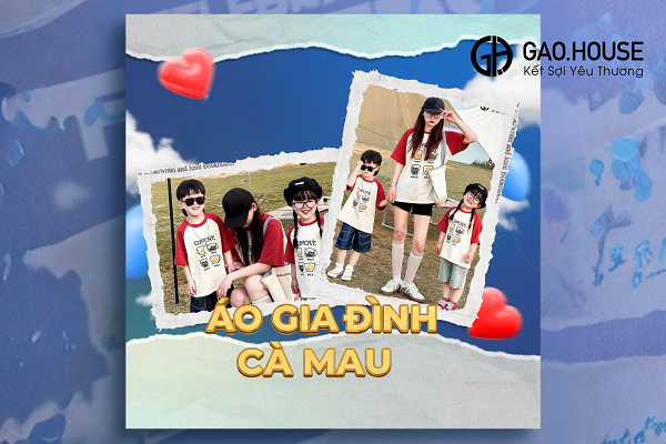 Áo gia đình Cà Mau