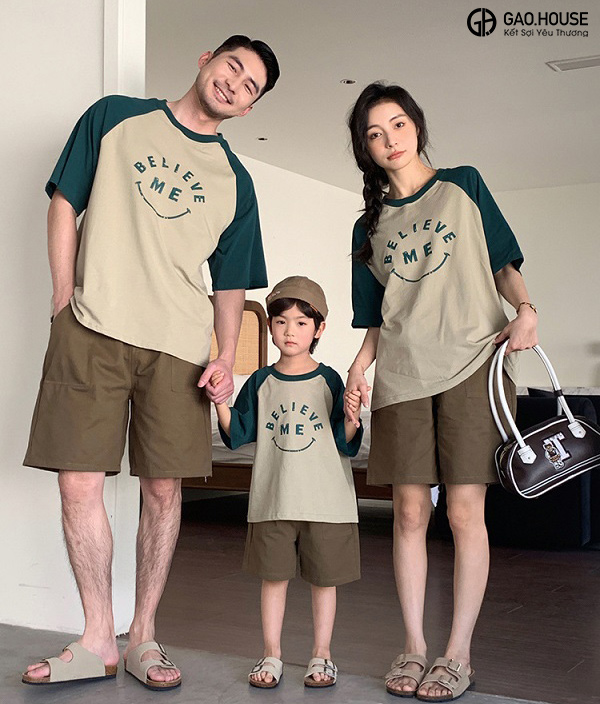 Áo gia đình đẹp tại Hà Nam