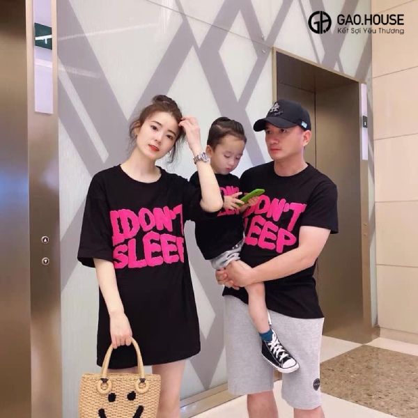 áo gia đình đi biển ba người cà mau