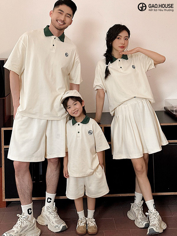 Áo gia đình Điện Biên giá rẻ