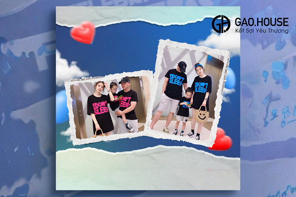 Áo gia đình Đồng Nai đẹp